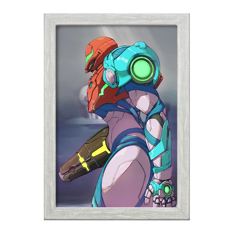 تابلو خندالو طرح بازی متروید (Metroid) کد 35674