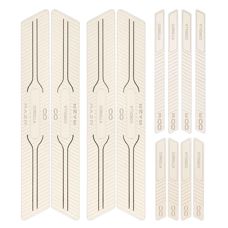 محافظ درب، سپر و آینه خودرو ماهوت مدل RAZR-Wمناسب برای تویوتا COROLLA مجموعه 12 عددی