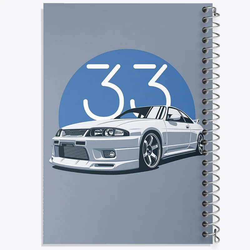 دفتر مشق 100 برگ خندالو طرح ماشین اسپرت کد F10377