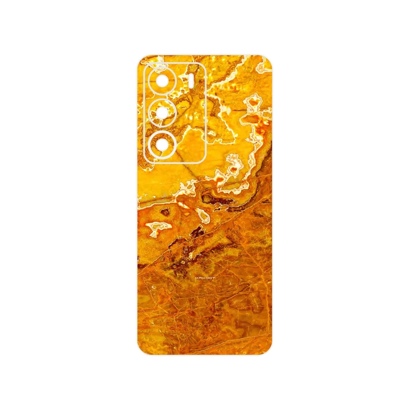 برچسب پوششی ماهوت مدل Gold Marble مناسب برای گوشی موبایل ریلمی C71