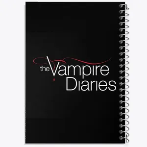 دفتر طراحی 50 برگ خندالو طرح خاطرات یک خون آشام The Vampire Diaries  کد 20245