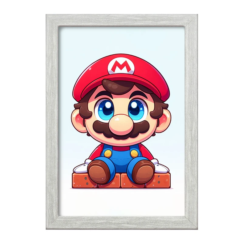 تابلو خندالو طرح سوپرماریو (Super Mario) کد F959