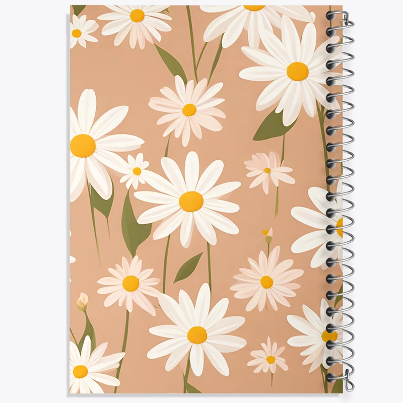 دفتر مشق 100 برگ خندالو طرح گل گلی کد N7231