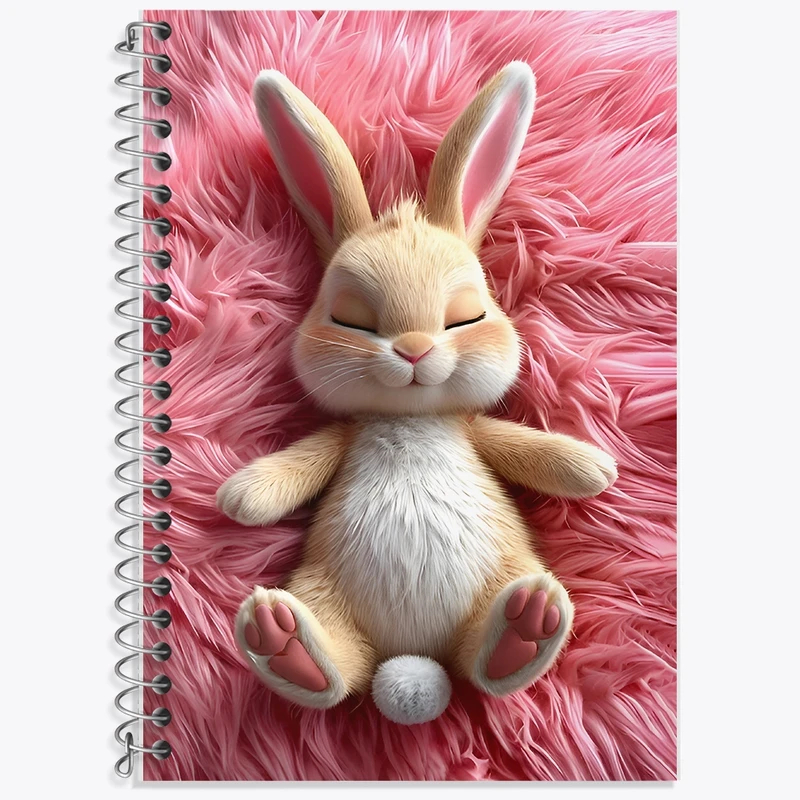 دفتر لغت 50 برگ خندالو طرح خرگوش خوابالو کد F12808