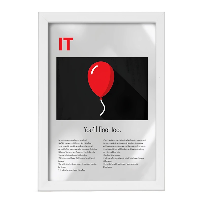 تابلو خندالو طرح آن (It) کد F13850