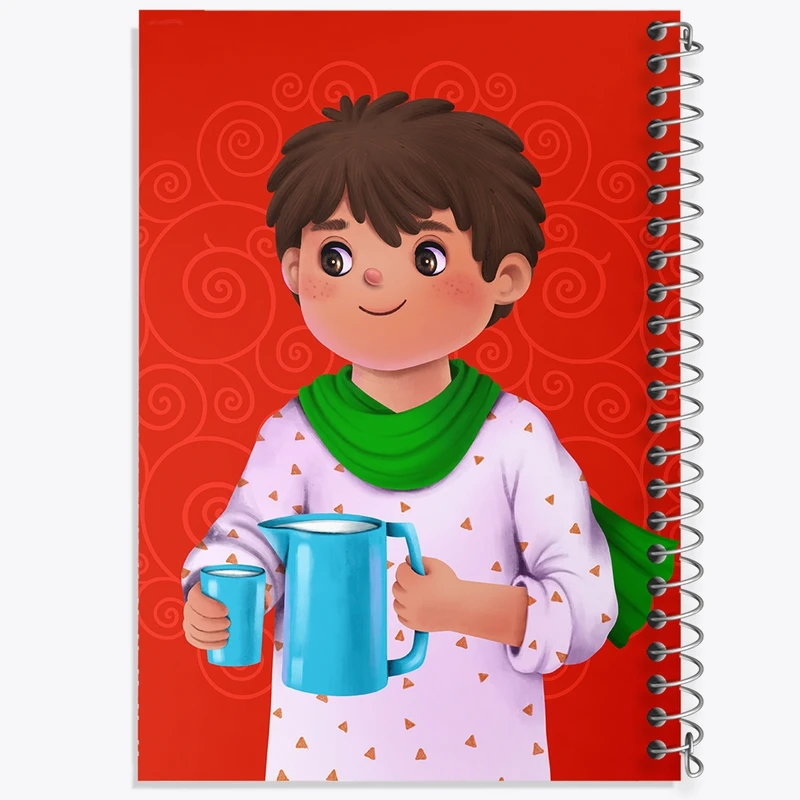 دفتر طراحی 50 برگ خندالو کد 30008