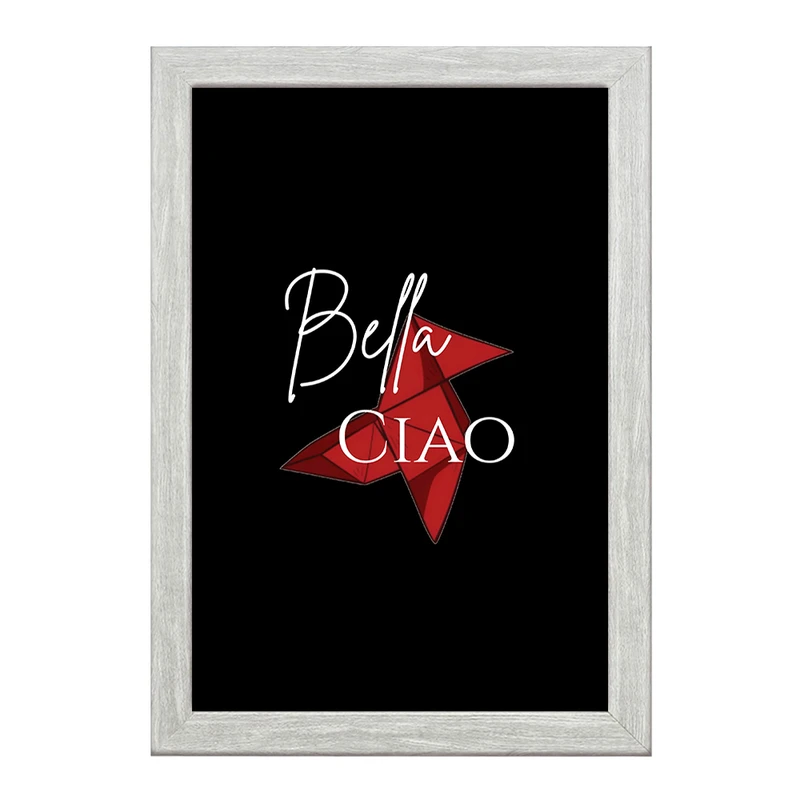 تابلو خندالو طرح Bella Ciao کد F4809