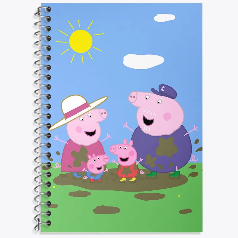 دفتر نت موسیقی 50 برگ خندالو طرح انیمیشن پپا پیگ (Peppa Pig) کد N9239