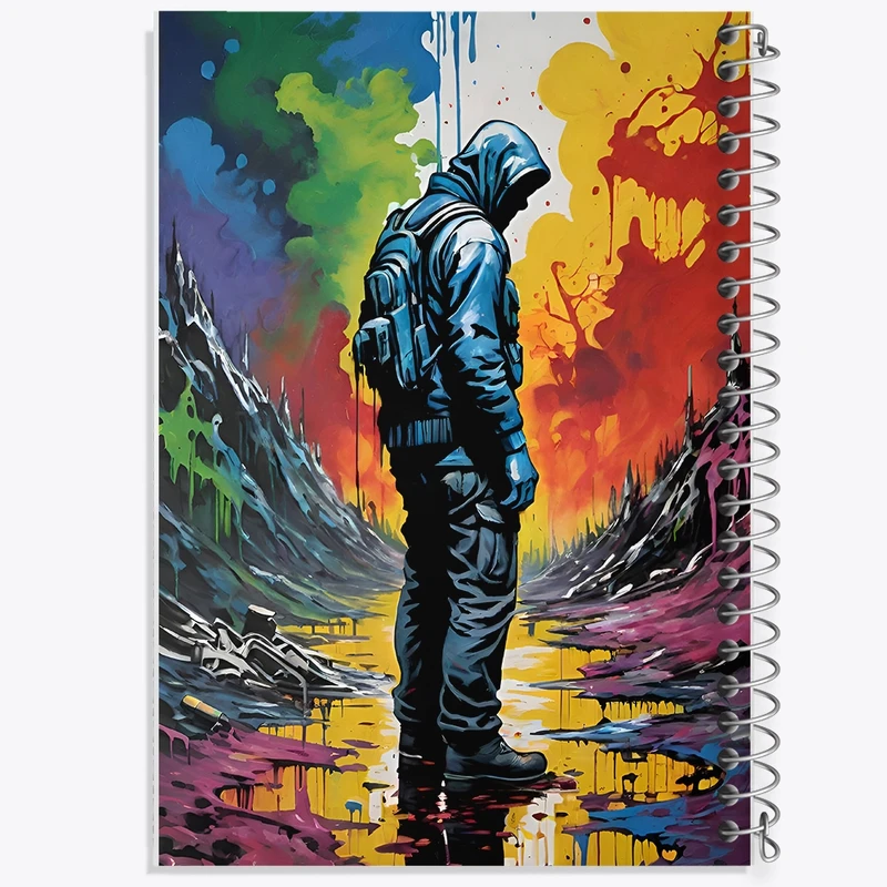 دفتر طراحی 50 برگ خندالو طرح پسرانه کد N3887