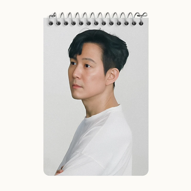 دفتر یادداشت 50 برگ خندالو طرح لی یونگ جائه کد F11152