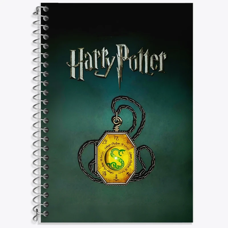 دفتر زبان 50 برگ خندالو مدل سه خط طرح هری پاتر (Harry Potter) کد F8637