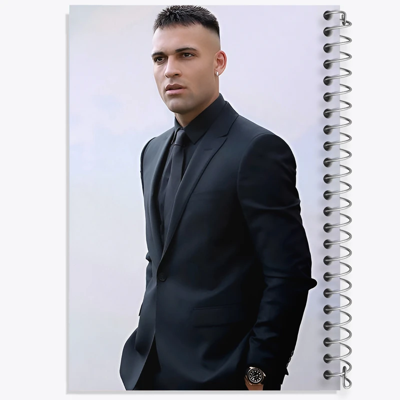 دفتر نقاشی 50 برگ خندالو طرح لاوتارو خاویر مارتینز (Lautaro Martínez) کد F14326