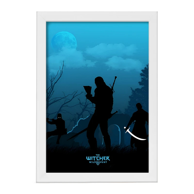 تابلو خندالو طرح ویچر (The Witcher) کد F13612