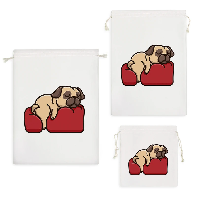 نظم دهنده خندالو مدل سگ نژاد پاگ کد 2906 مجموعه 3 عددی