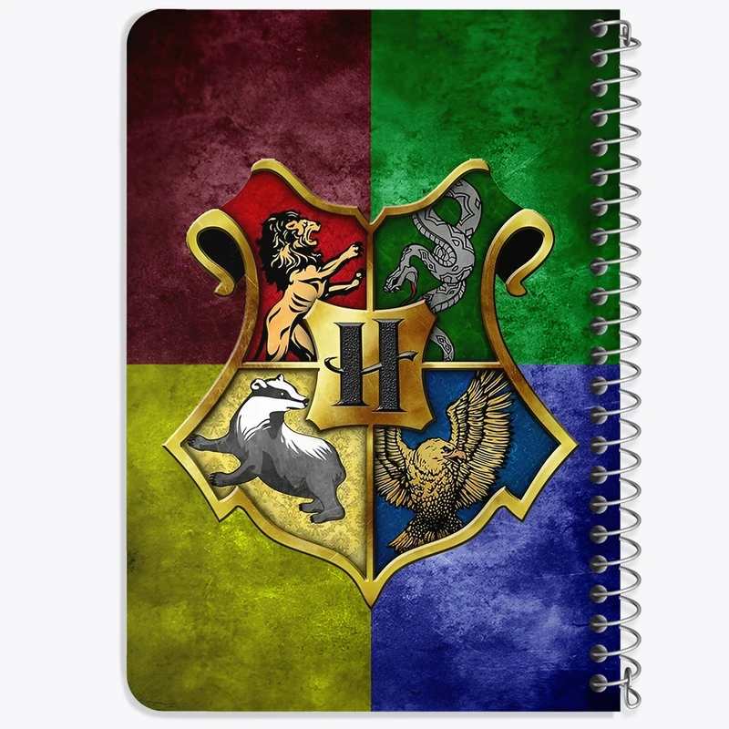 دفتر یادداشت 50 برگ خندالو طرح هری پاتر (Harry Potter) کد F4308