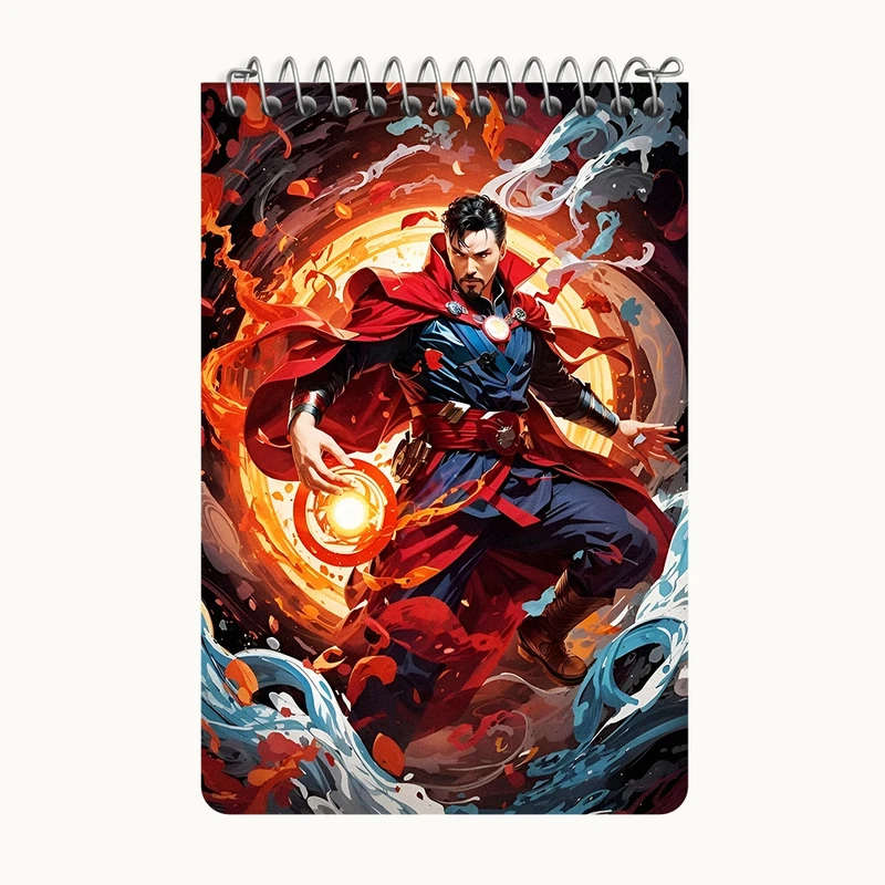 دفتر یادداشت 50 برگ خندالو طرح دکتر استرنج مارول (Marvel) کد F4753