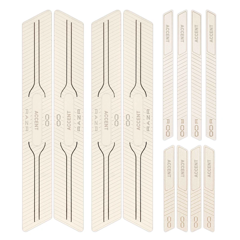 محافظ درب، سپر و آینه خودرو ماهوت مدل RAZR-Wمناسب برای هیوندای ACCENT مجموعه 12 عددی