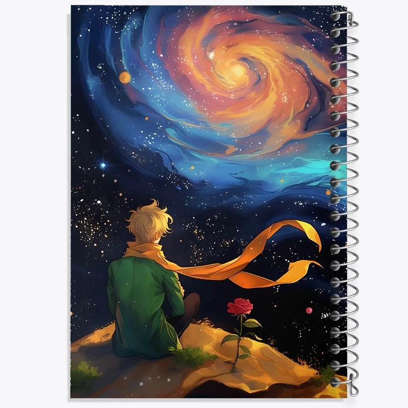 دفتر لیست خرید 50 برگ خندالو طرح شازده کوچولو کد F8878