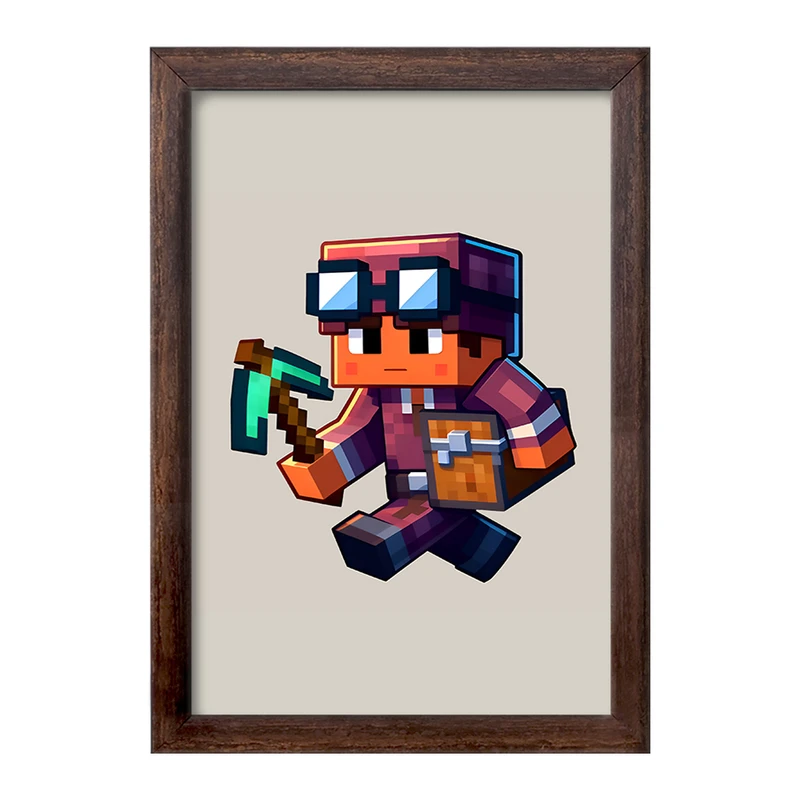 تابلو خندالو طرح ماینکرافت (Minecraft) کد F12066