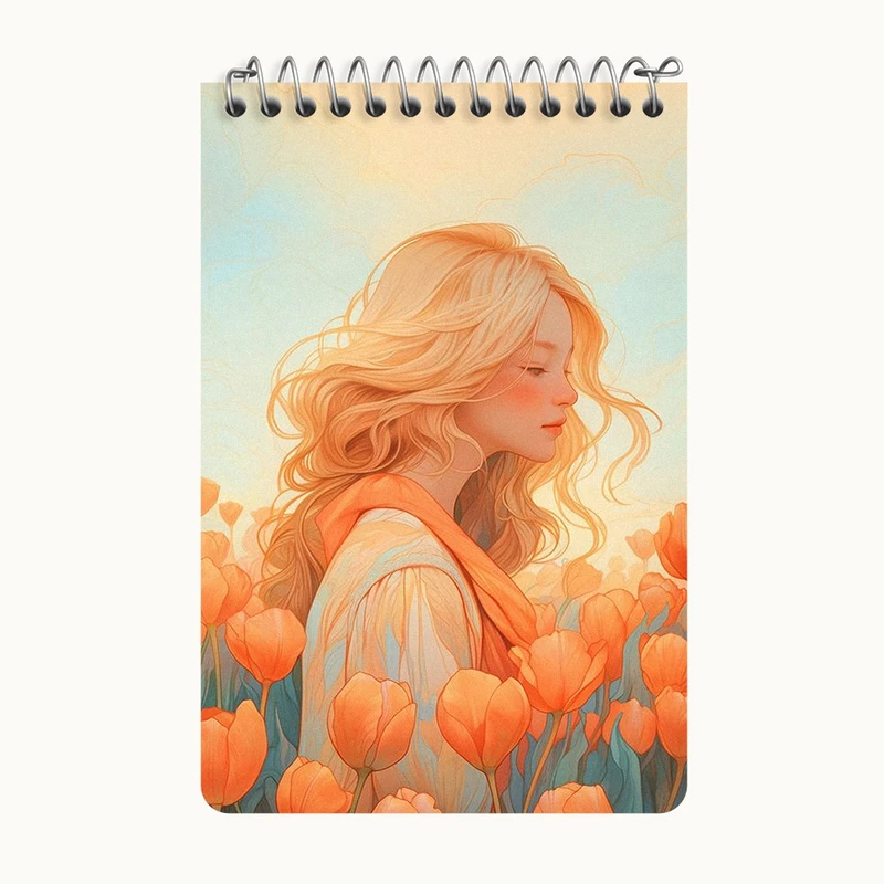 دفتر یادداشت 50 برگ خندالو طرح دخترانه کد F2938