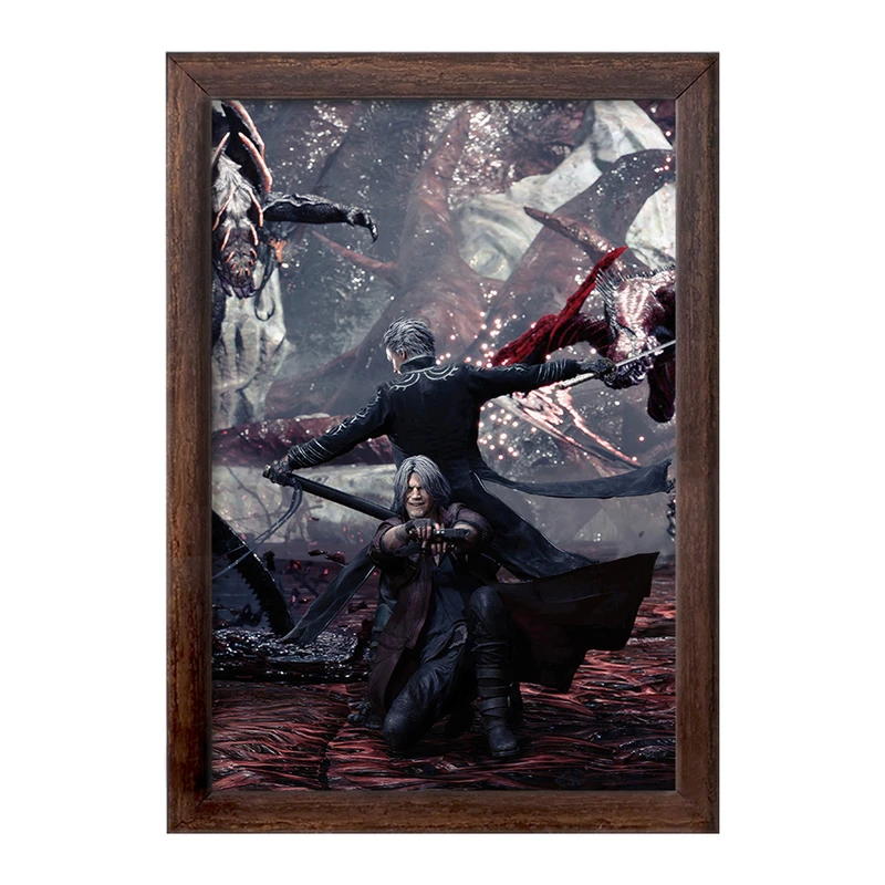 تابلو خندالو طرح بازی دویل می کرای Devil May Cry کد 30208