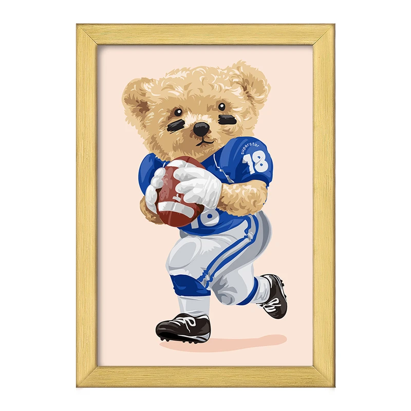 تابلو خندالو طرح تدی Teddy کد 26160