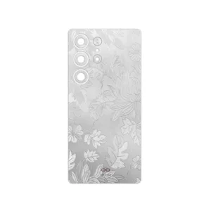 MAHOOT Silver-Wildflower Cover Sticker for Samsung Galaxy S25 Ultra