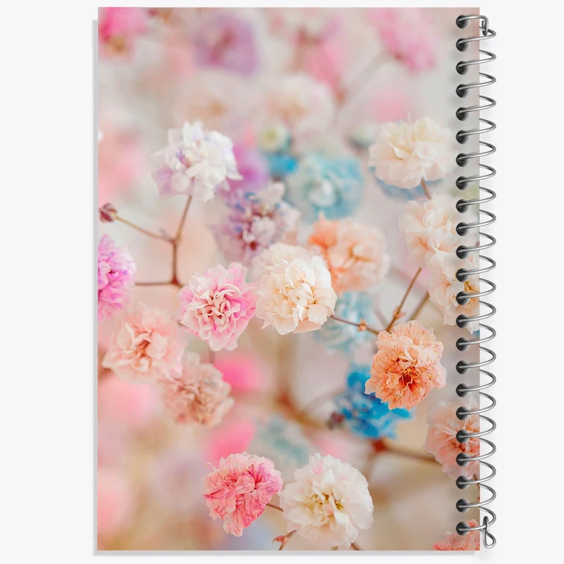 دفتر مشق 50 برگ خندالو طرح گل کد F10920