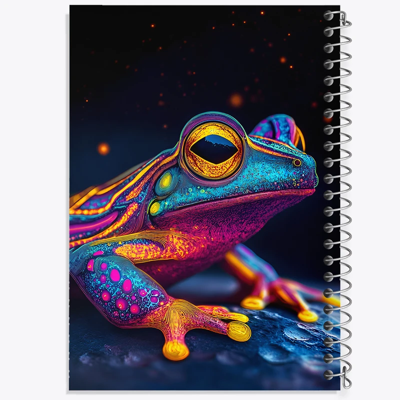 دفتر نقاشی 50 برگ خندالو طرح قورباغه کد F12092