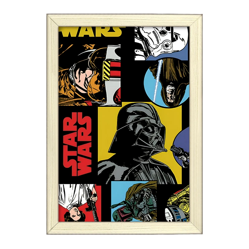 تابلو خندالو طرح جنگ ستارگان کد F4284