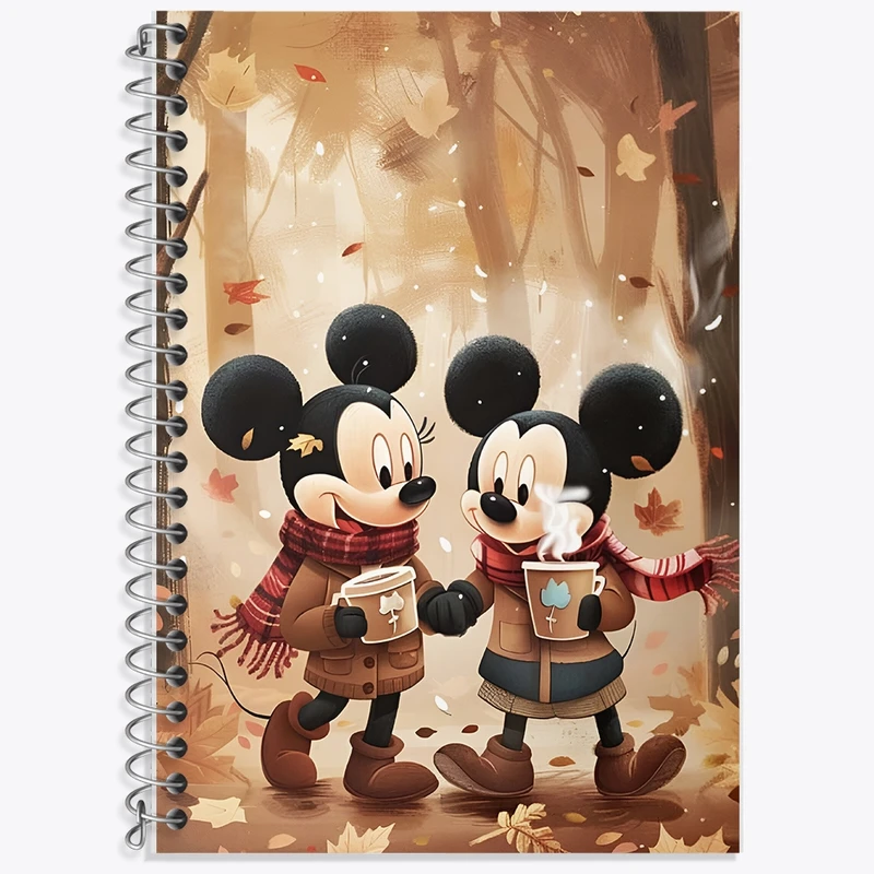 دفتر لغت 50 برگ خندالو طرح میکی موس کد F8875