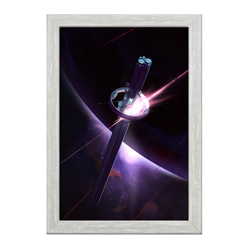 تابلو خندالو طرح ماهواره فضایی کد F532