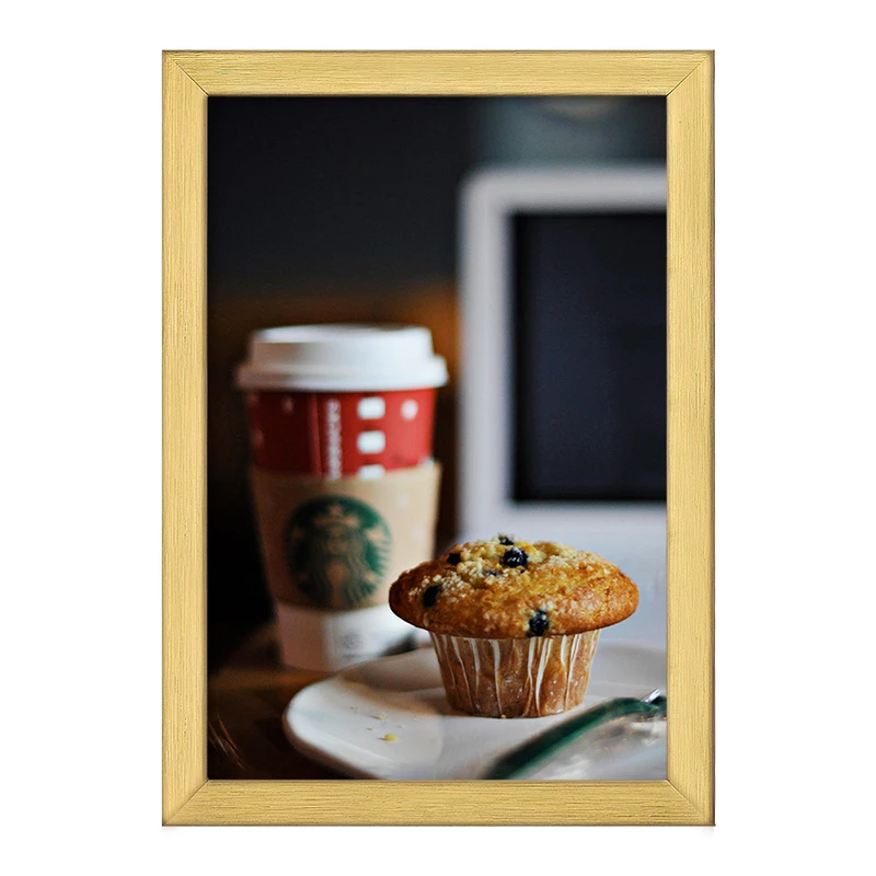 تابلو خندالو طرح قهوه و کاپ کیک کد F2529