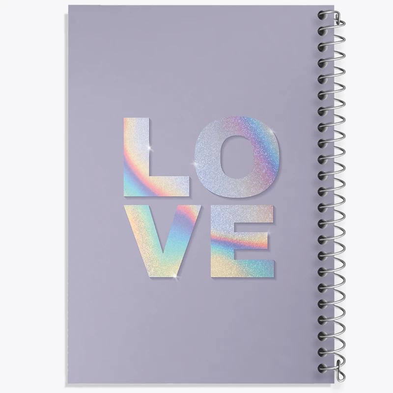 دفتر طراحی 50 برگ خندالو طرح Love کد N2558