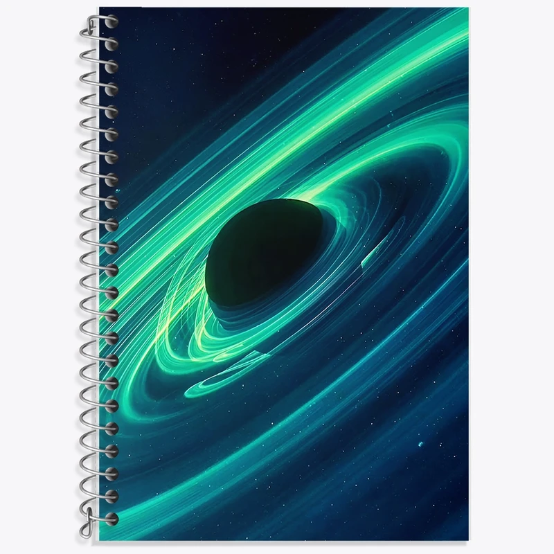 دفتر لغت 50 برگ خندالو طرح کهکشان کد F10102