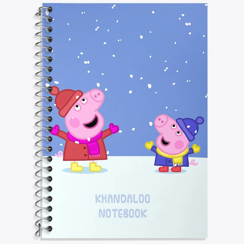 دفتر لغت 50 برگ خندالو طرح انیمیشن پپا پیگ (Peppa Pig) کد N9288