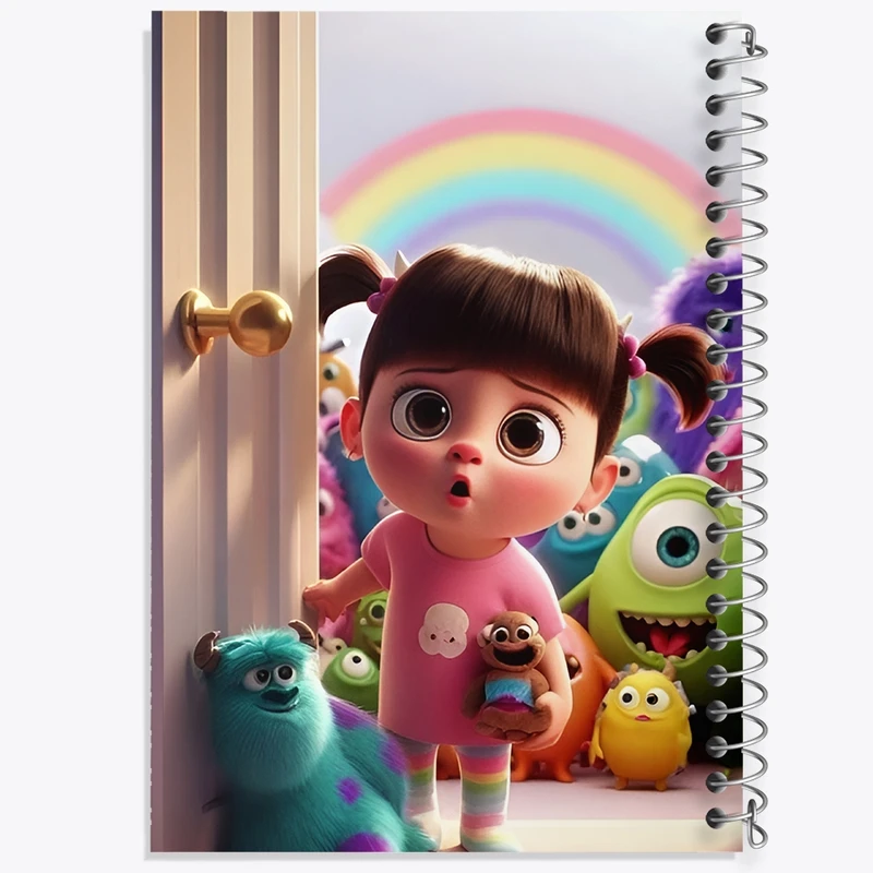 دفتر لیست خرید 50 برگ خندالو طرح بو کارخانه هیولاها کد F10677