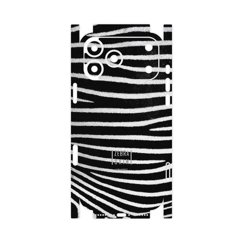 برچسب پوششی ماهوت مدل Zebra Skin-FullSkin مناسب برای گوشی موبایل اپل iPhone 17 Pro Max