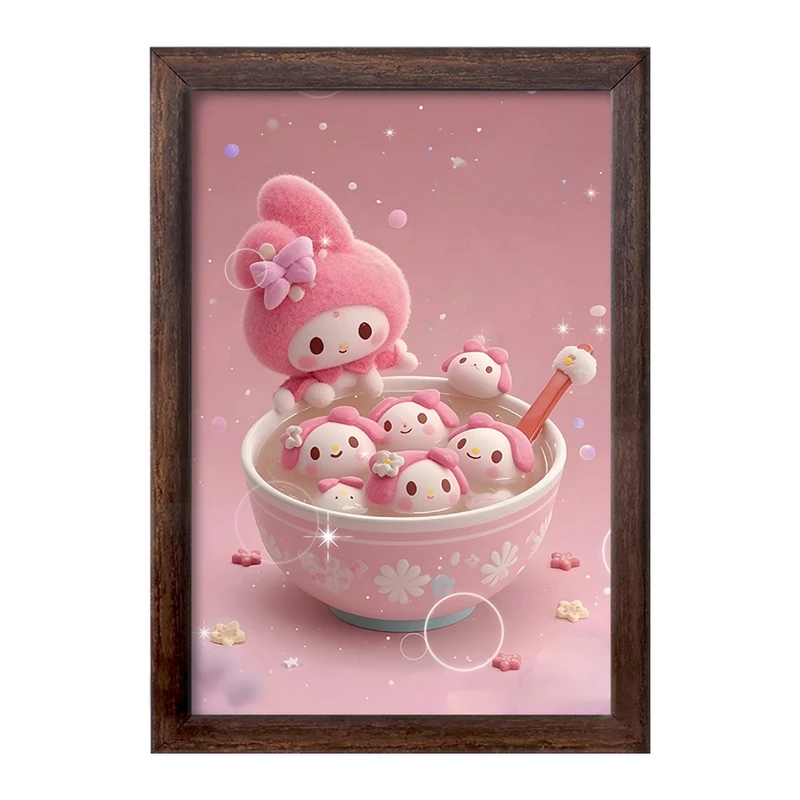 تابلو خندالو طرح کرومی (Kuromi) کد F10297