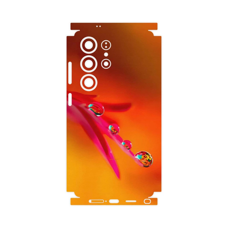 برچسب پوششی ماهوت مدل Plant dew-FullSkin مناسب برای گوشی موبایل سامسونگ Galaxy S25 Ultra