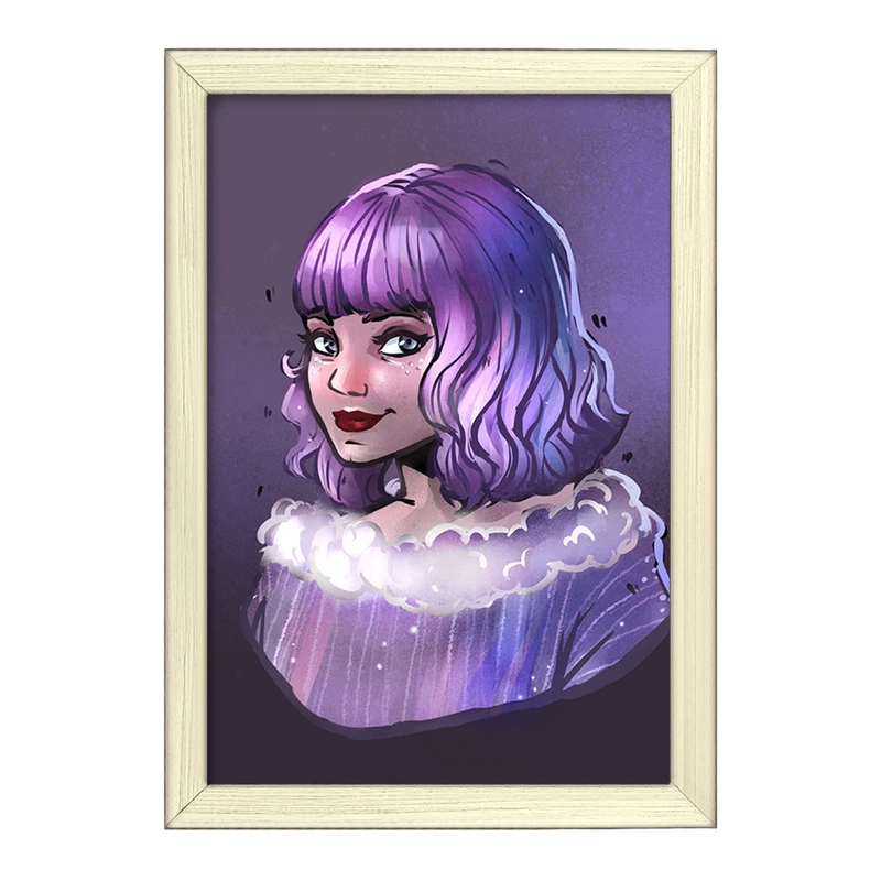 تابلو خندالو طرح ونزدی (Wednesday) کد F2450