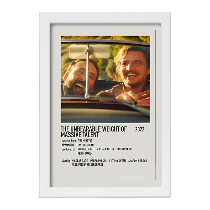 تابلو خندالو طرح The Unbearable Weight of Massive Talent کد F13286