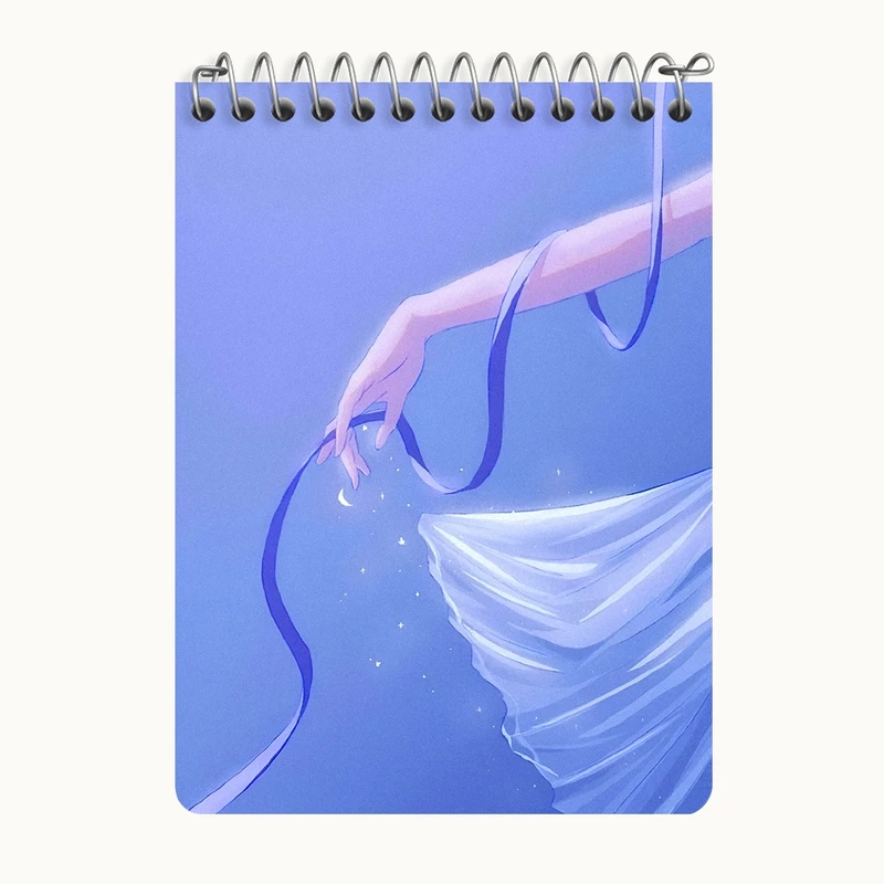 دفتر یادداشت 50 برگ خندالو طرح باله کد N7440