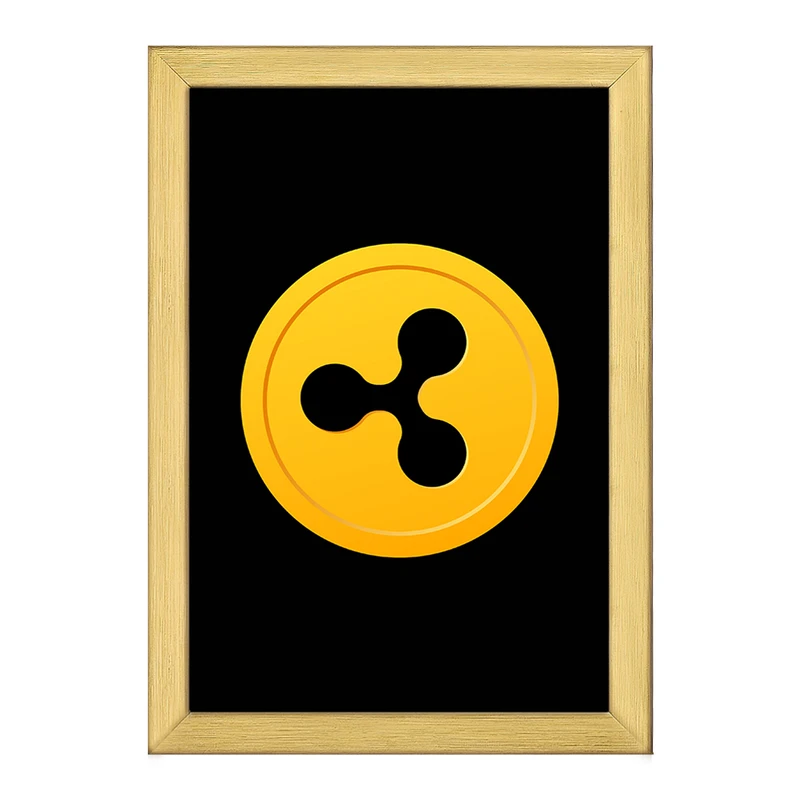 تابلو خندالو طرح ارز دیجیتال ریپل  کد 10907