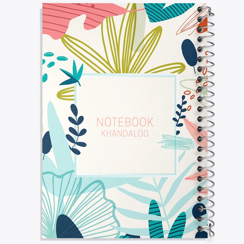 دفتر طراحی 50 برگ خندالو طرح مینیمال کد N1171