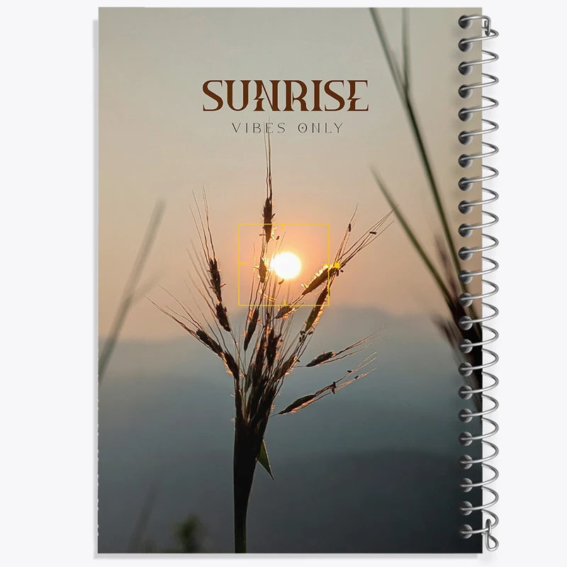 دفتر نقاشی 50 برگ خندالو طرح Sunrise vibes only کد N7332
