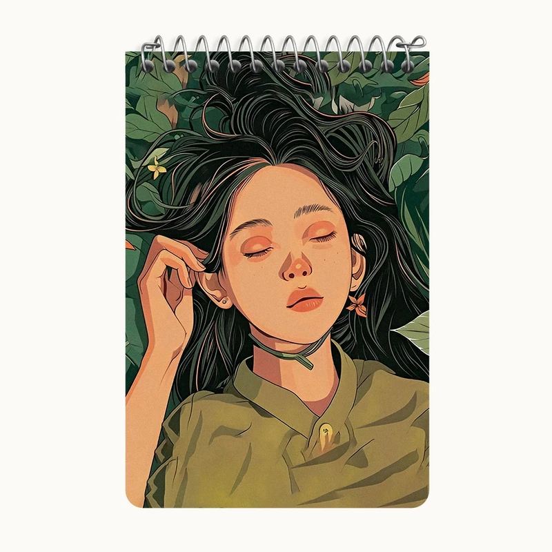 دفتر یادداشت 50 برگ خندالو طرح دخترانه کد F3275