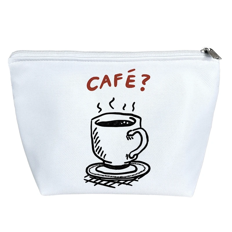 کیف لوازم آرایش دخترانه خندالو مدل قهوه (Coffee) کد H2347