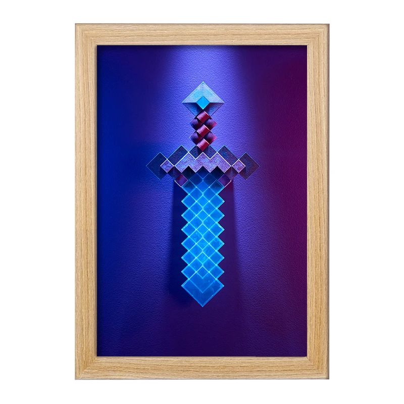 تابلو خندالو طرح ماینکرافت (Minecraft) کد F14087