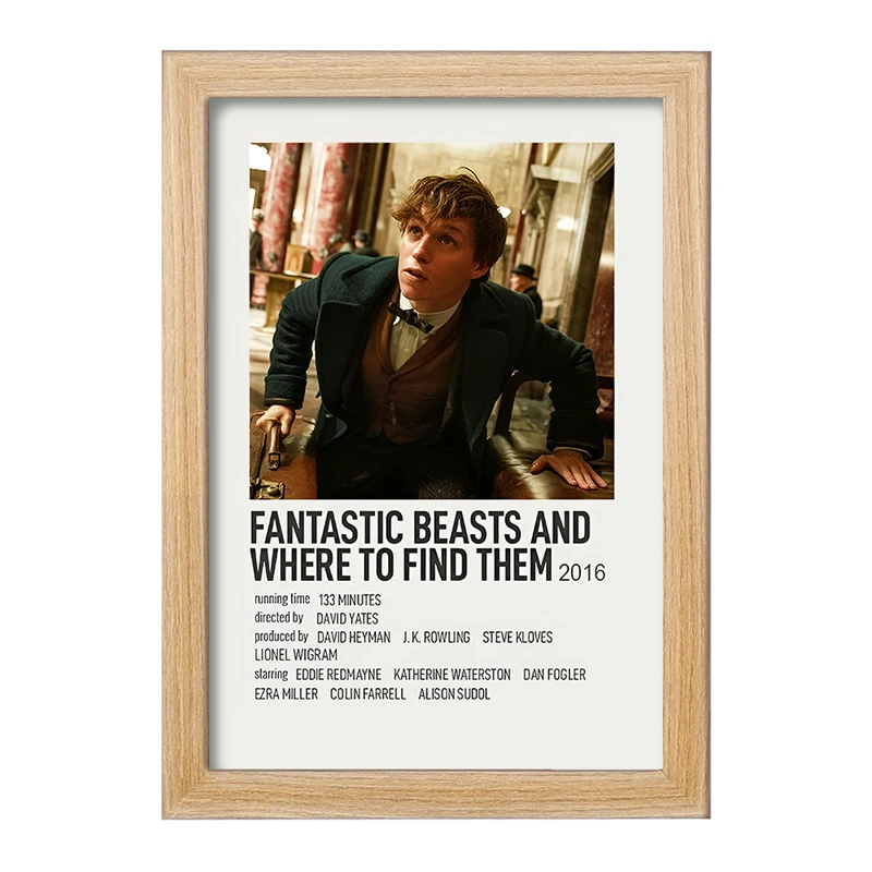 تابلو خندالو طرح Fantastic Beasts and Where to Find Them کد F13291